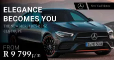 Elegance becomes you with the new Mercedes-Benz Cla Coupé | Mercedes Benz New Vaal Motors