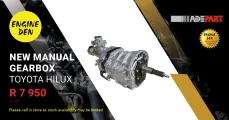 New manual gearbox Toyota Hilux | Engine Den