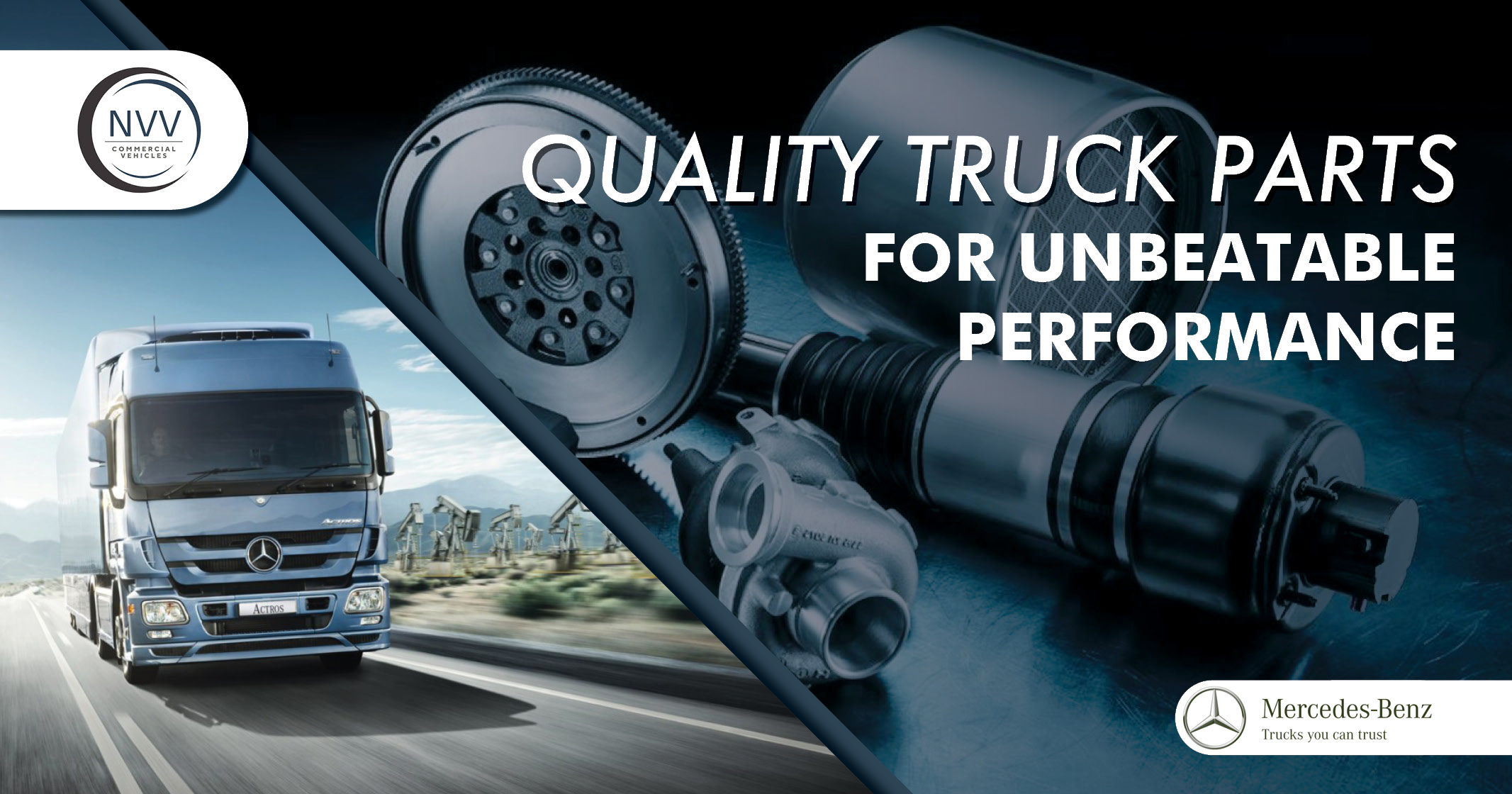 Quality truck parts for unbreakable performance | New Vaal Commercial Vehicles