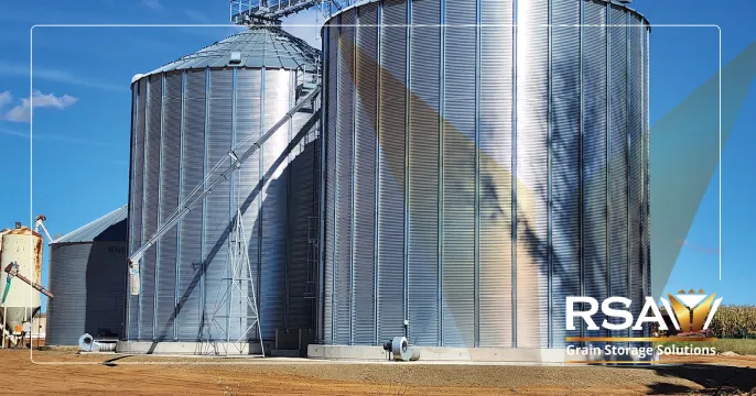 Quality grain begins with quality storage | RSA Grain Storage Solutions