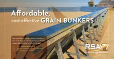 Affordable, cost effective grain bunkers | RSA Grain Storage Solutions