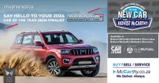 2024 Car of the year semi-finalist - SCORPIO-N | Bidvest McCarthy Mahindra Silverlakes