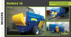 15m³ TMR Mixer that handles any silage and roughage even in round bales | Rumax