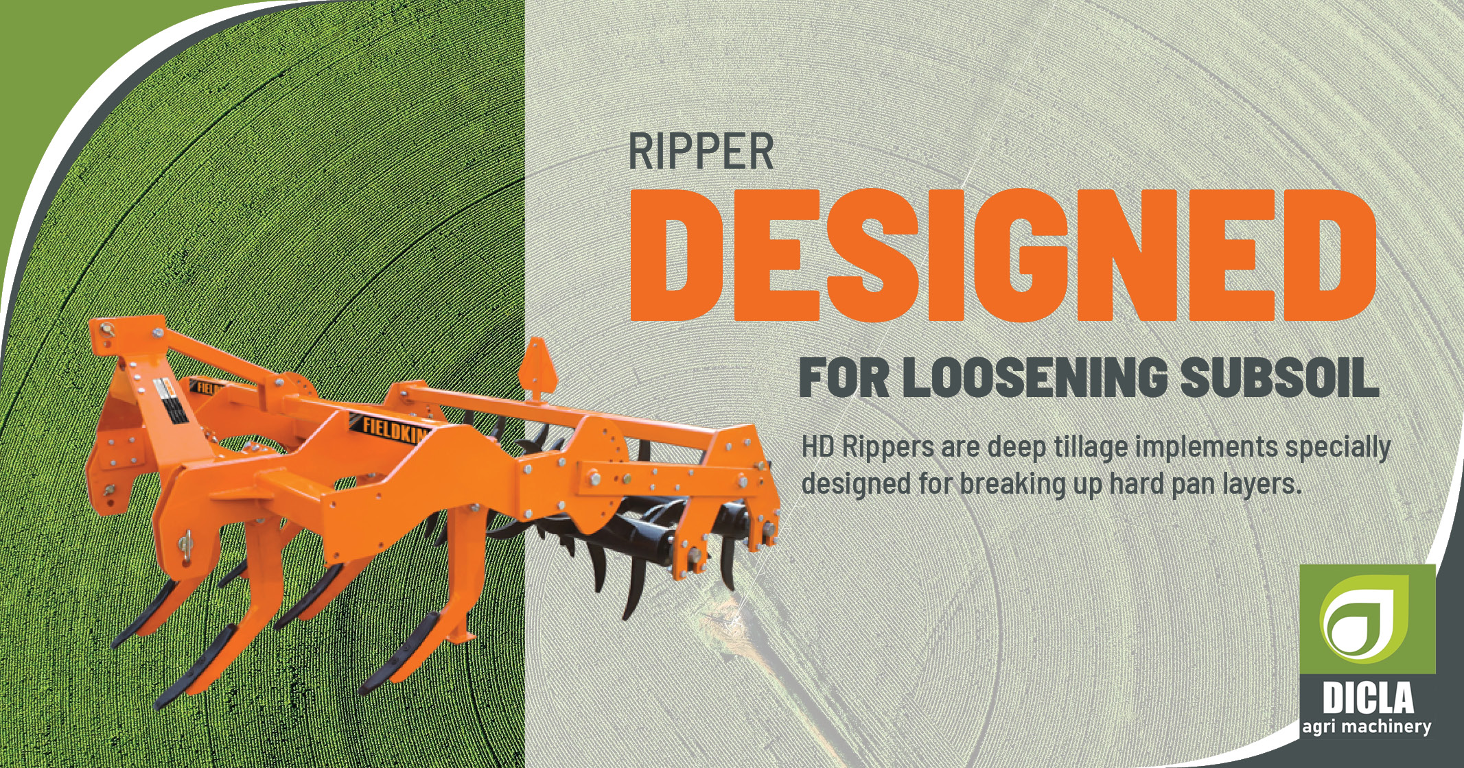 Fieldking Heavy Duty Ripper | Designed For Loosening Subsoil | Dicla Agri Machinery
