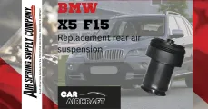 BMW X5 F15 | Replacement rear air suspension | Air Spring Supply Company