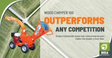Tomcat 100 Series Wood Chipper | Outperforms any competition | Dicla Agri Machinery