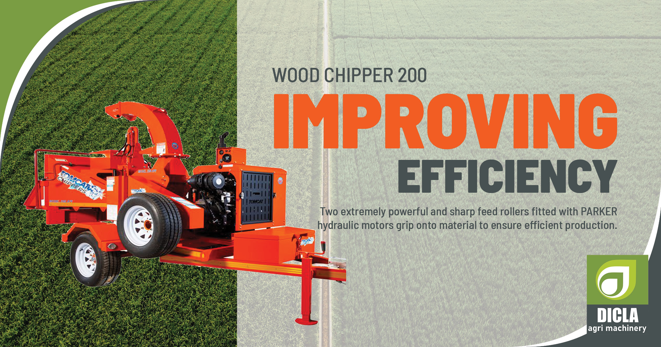 Tomcat 200 Series Wood Chipper | Improving Efficiency | Dicla Agri Machinery