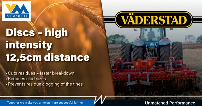 Multipurpose cultivator | VÄDERSTAD | TopDown 300-900 | Vitamech