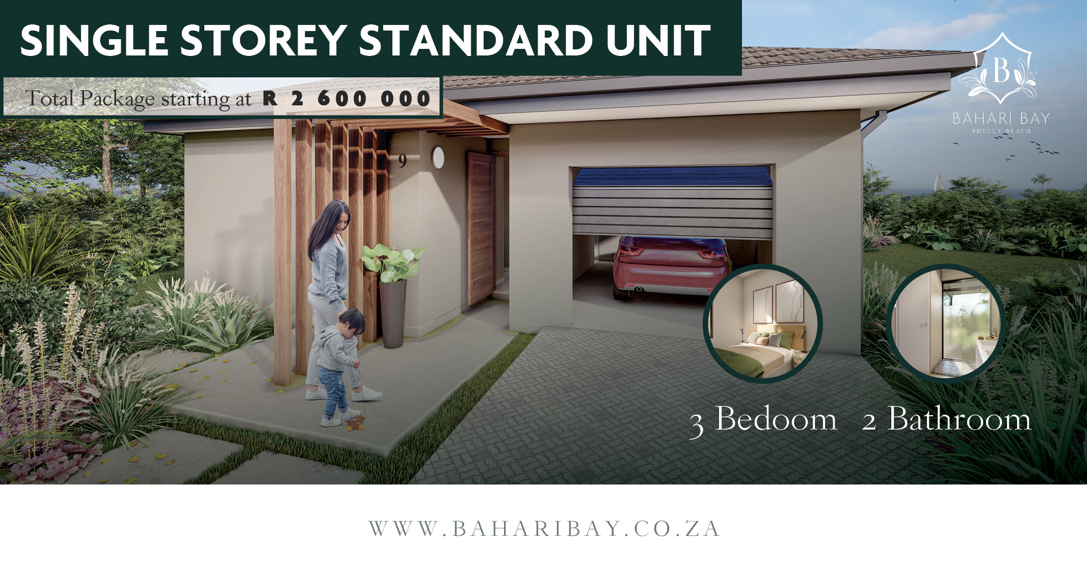Single storey standard unit | Invest smart at Bahari Bay