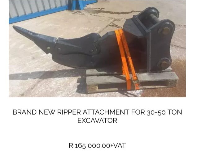 BRAND NEW PIPPER ATTACHMENT FOR 30-50 TON EXCAVATOR