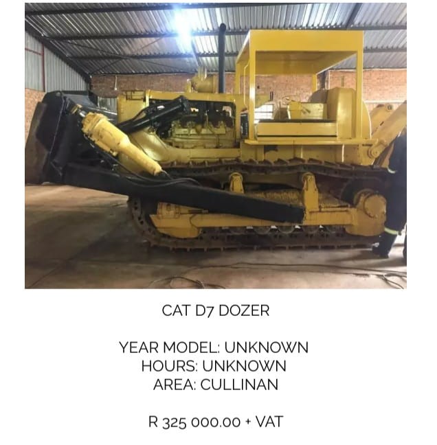 CAT D7 DOZER