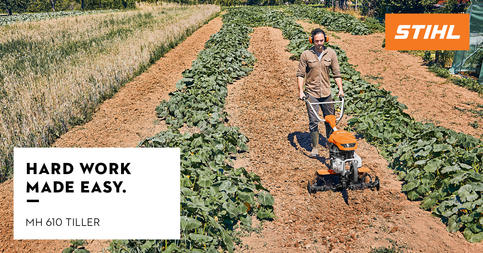 Hard work made easy | MH 610 Tiller | STIHL