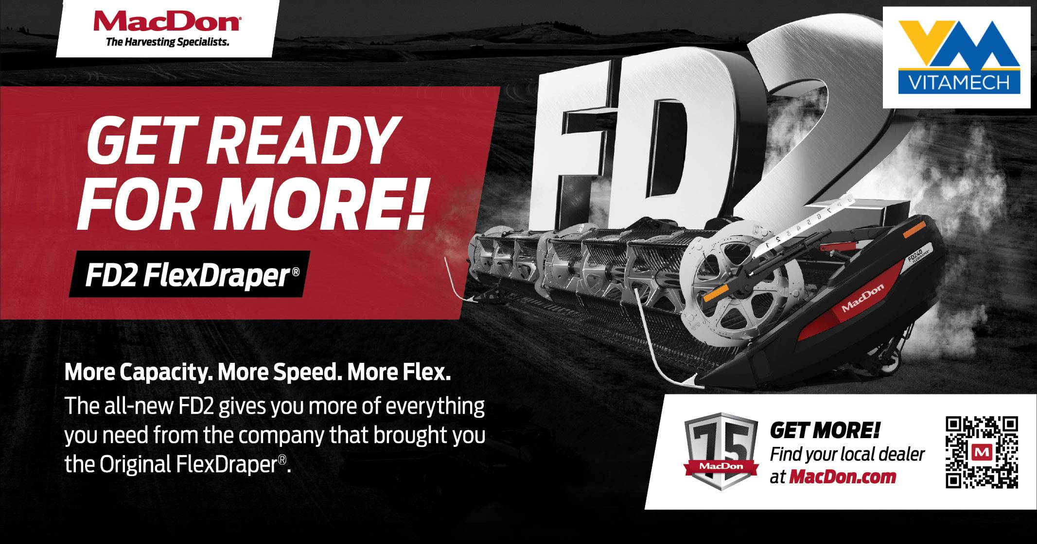 MacDon FD2 FlexDraper®  | Vitamech