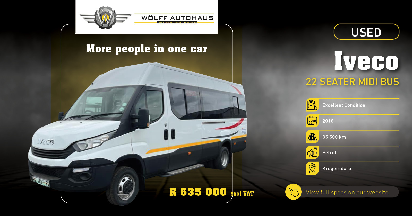 2018 Iveco Daily 22 Seater Midi Bus | Wölff Autohaus