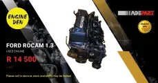Ford Rocam 1.3 used engine | Engine Den