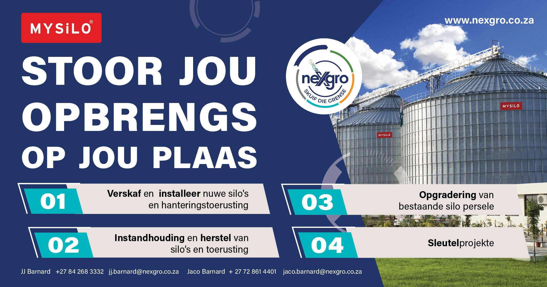 Stoor jou opbrengs op jou plaas! | neXgro