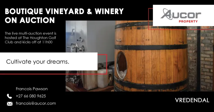 Boutique Vineyard & Winery | Vredendal, Western Cape | Aucor Property