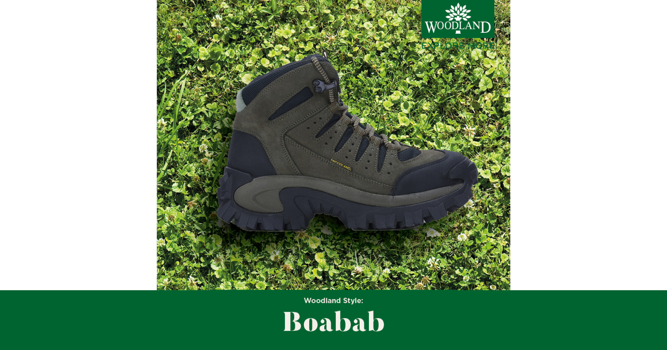 Baobab Olive - Men's leather boots | Woodland