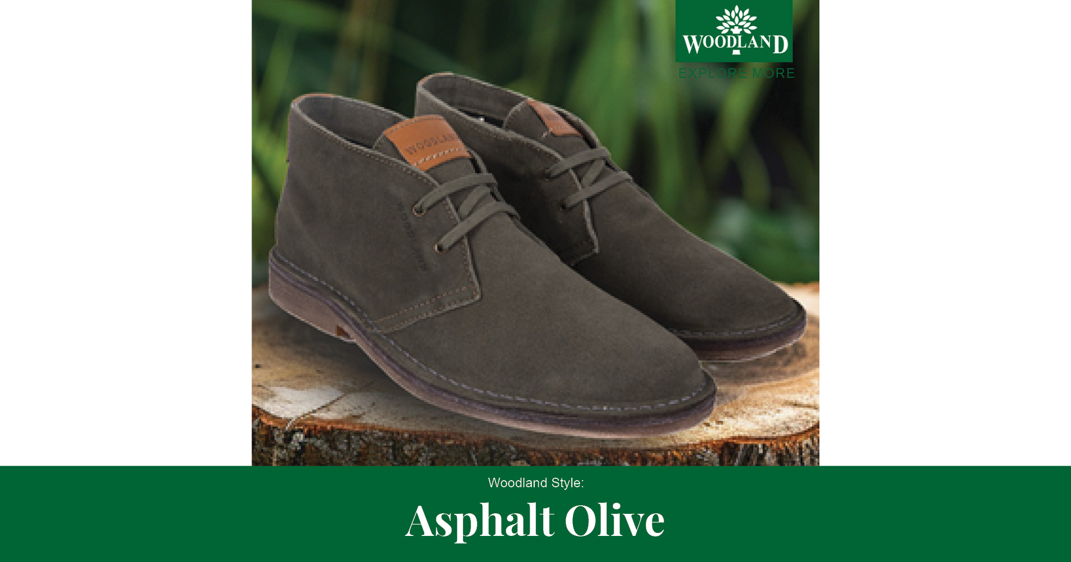Asphalt - Men's lace-up suede shoes | Woodland