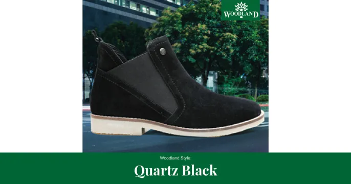 Quartz - Ladies abstract suede Chelsea boots | Woodland