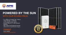 Powered by the sun with our ECONO pack | Affordable Power Solutions