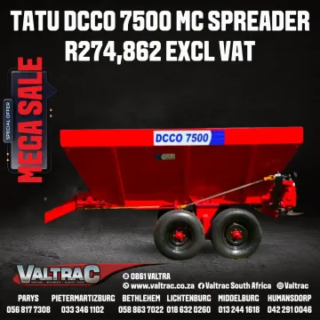TATU DCCO 7500 MC Spreader | Valtrac