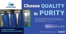 Choose quality in purity | Hydration redefined | SA Pure Water