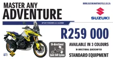 Master any adventure | V-STROM 1050DE | Suzuki Motorcycles