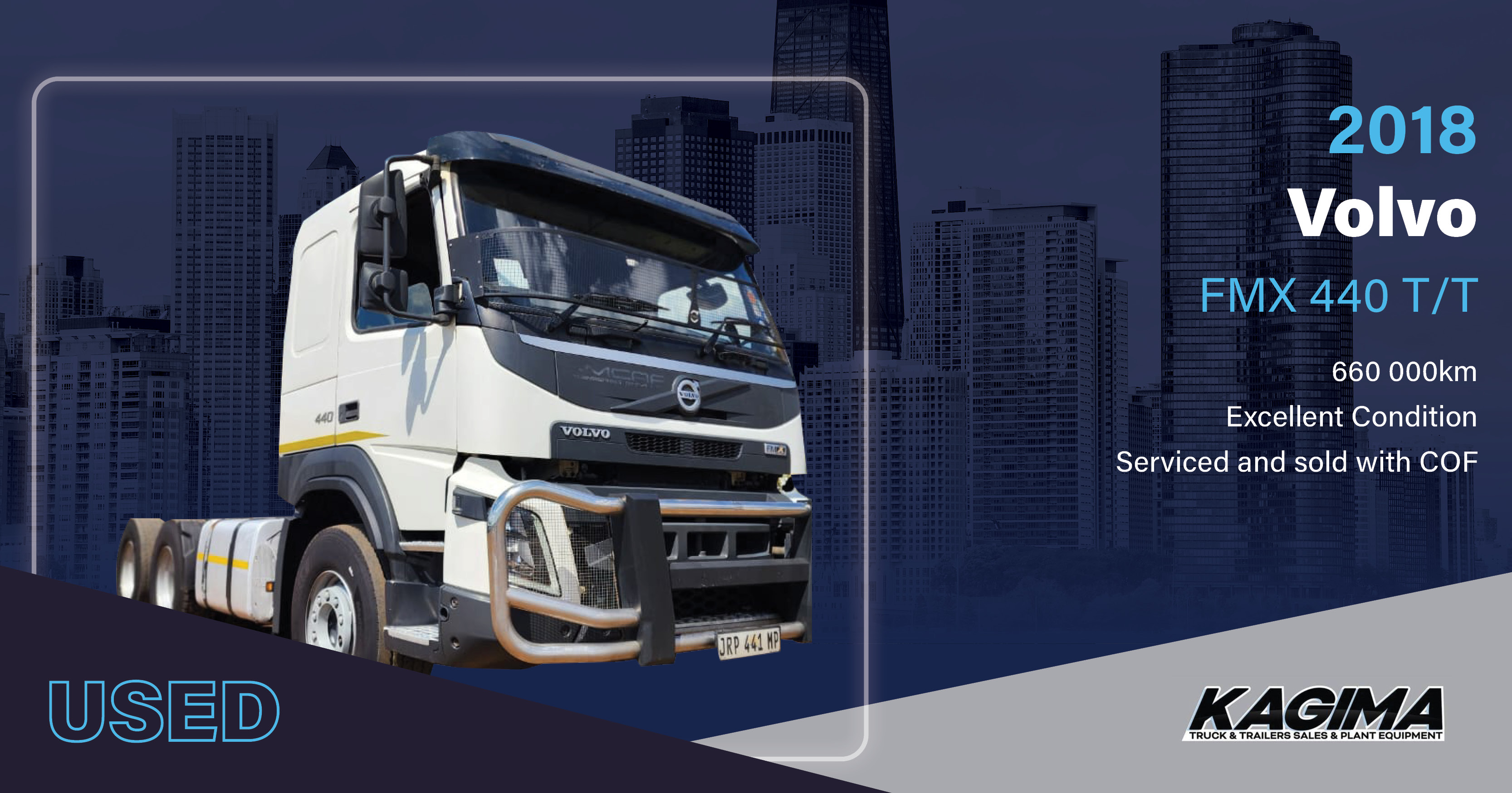 2018 Volvo FMX 440 T/T | Kagima Trucks & Trailer