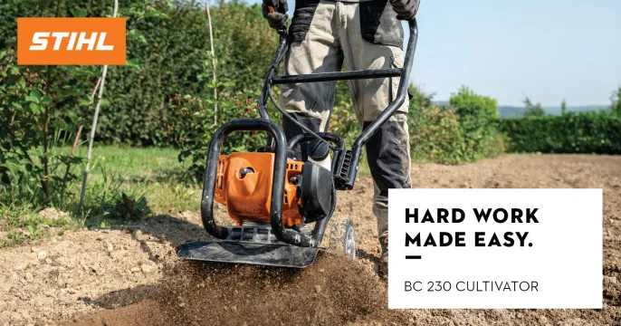 Hard work made easy | BC 230 Cultivator | STIHL