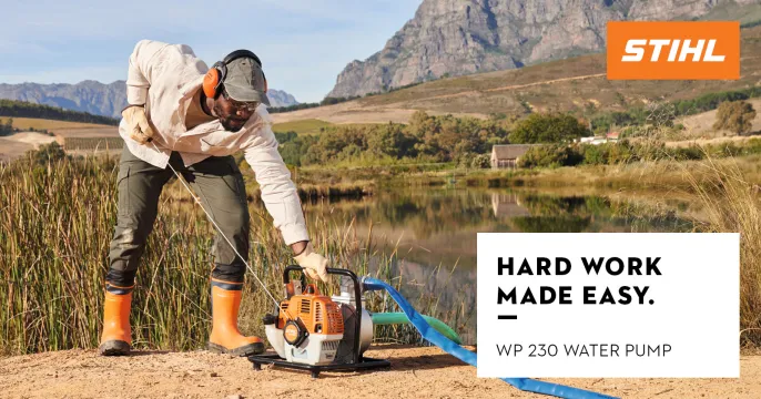Hard work made easy | WP 230 Water Pump | STIHL