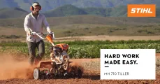 Hard work made easy with the MH 710 Tiller | STIHL