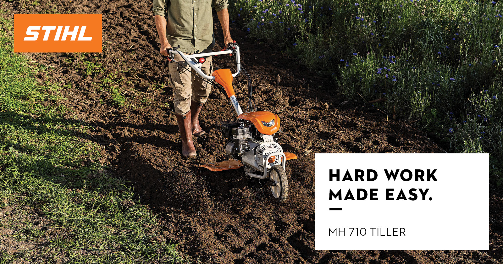 Hard work made easy | MH 710 Tiller | STIHL