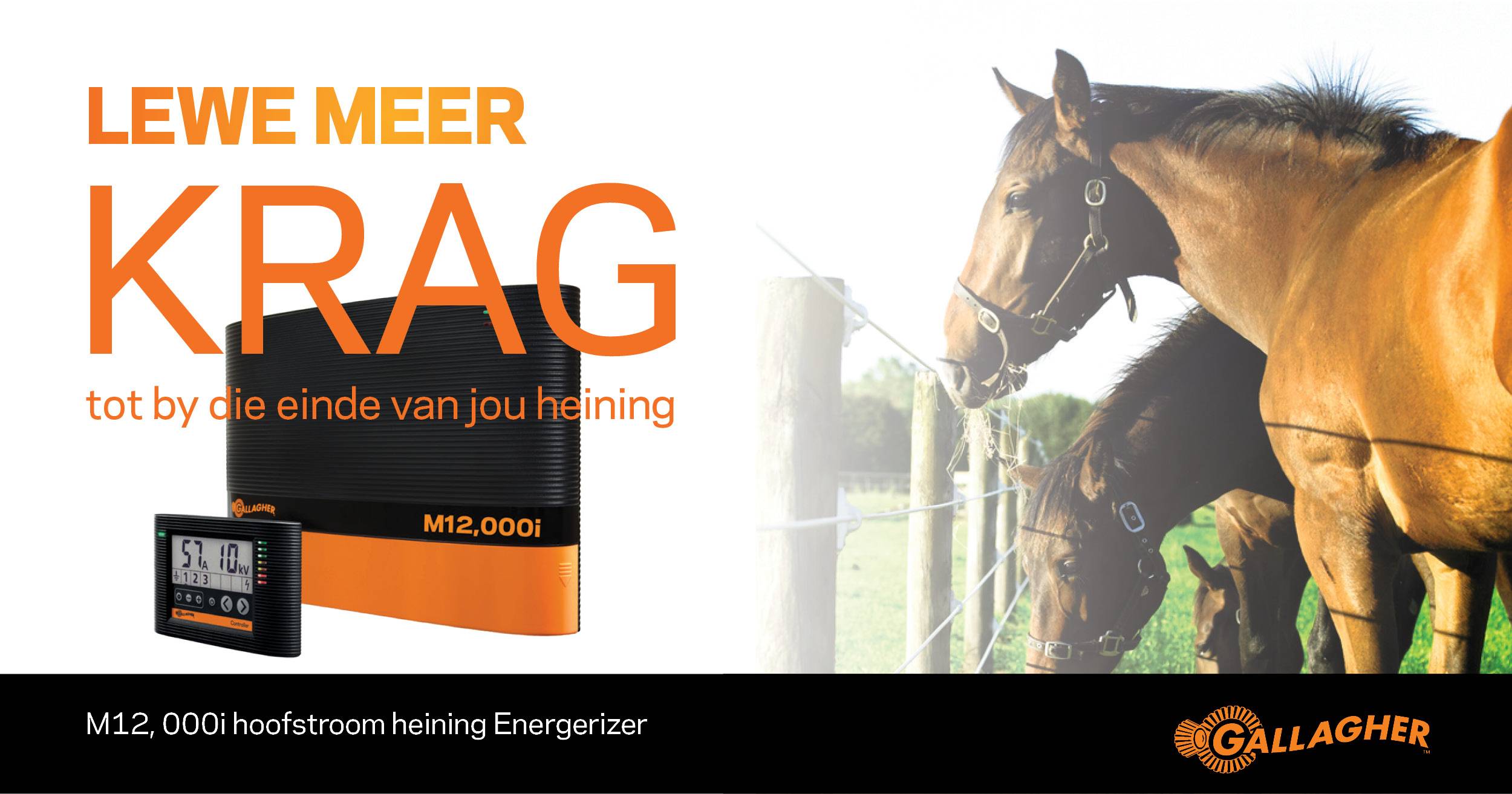 M12,000i lewe meer krag tot by die einde van jou heining | Gallagher ™