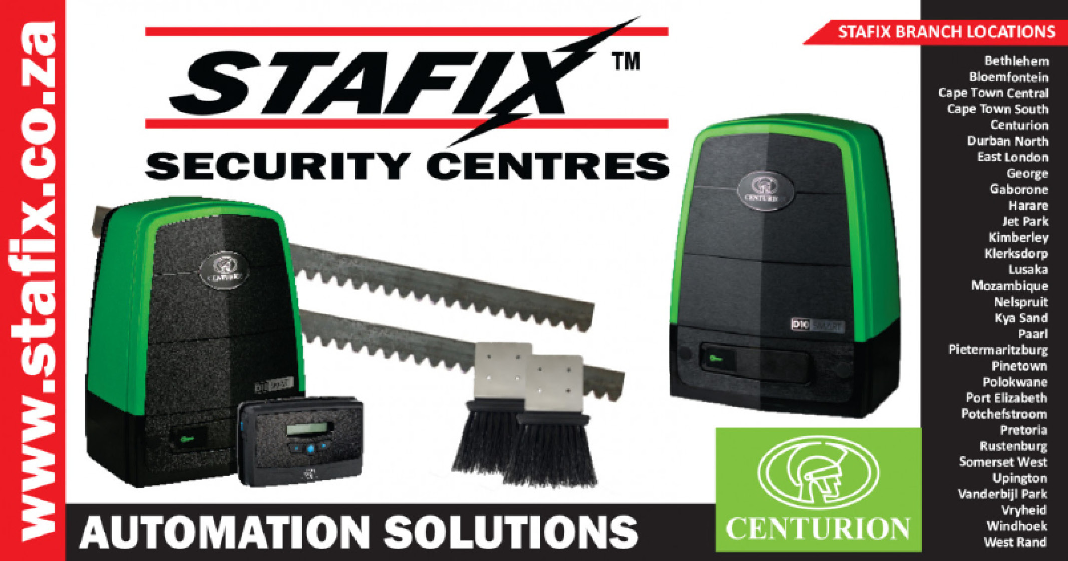 Stafix Security Centres | Centurion | Automation Solutions