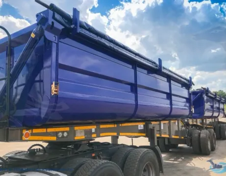 Top trailer sidetipper