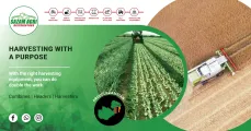 Harvesting with a purpose with the right harvesting equipment | Sazam Agri Distributors