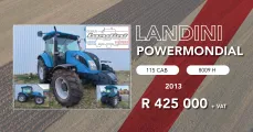 2013 LANDINI POWERMONDIAL | 115 CAB 8009 H | Genius landbou