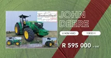 JOHN DEERE 6140M 4WD 10850 H | Genius landbou