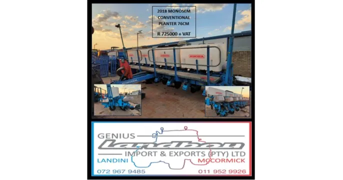 2018 MONOSEM CONVENTIONAL 76CM PLANTER |  Genius landbou