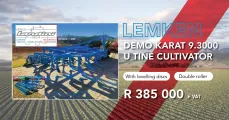LEMKEN DEMO KARAT 9.3000 U TINE CULTIVATOR |  Genius landbou