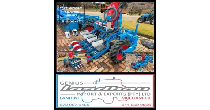 MONOSEM VEG PLANTER 4 Row | Genius landbou