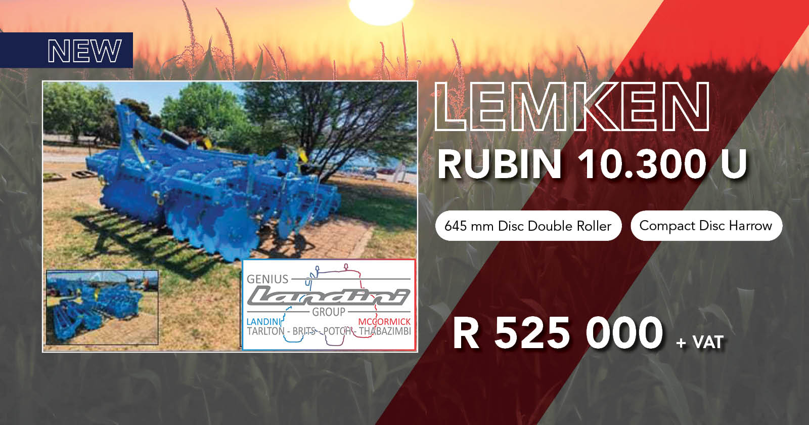 LEMKEN RUBIN 10.300 U | Genius landbou