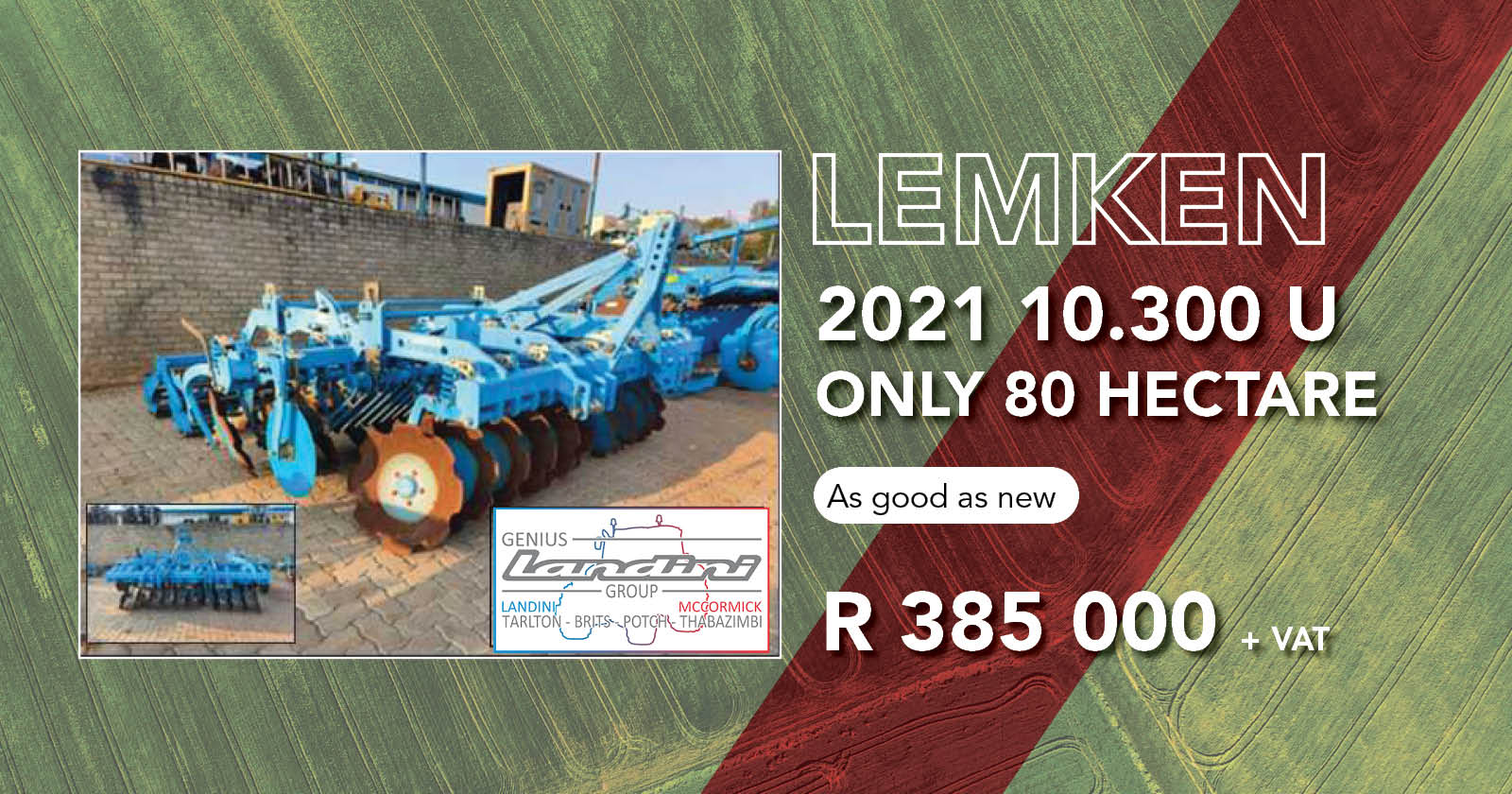 2021 LEMKEN 10.300 U | Genius landbou