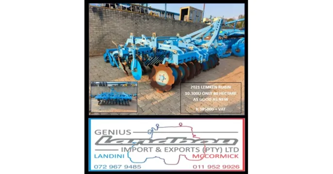2021 LEMKEN 10.300 U | Genius landbou