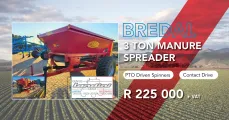 BREDAL 3 TON MANURE SPEADER | Genius landbou