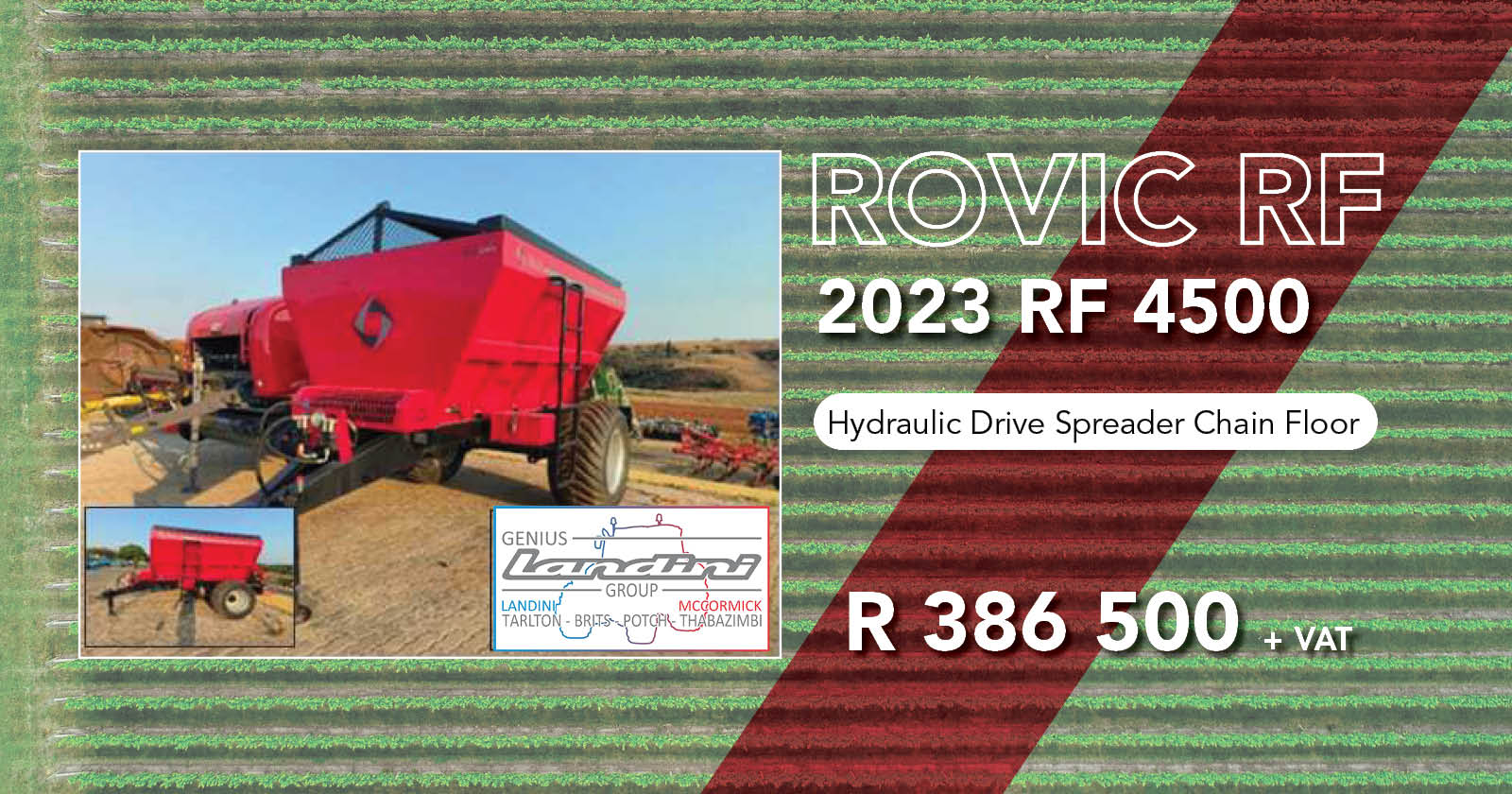 2023 ROVIC RF 4500 | Genius landbou