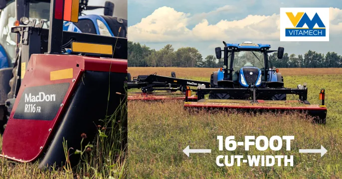 MacDon® R1 FR Series front mount rotary disc  | Vitamech