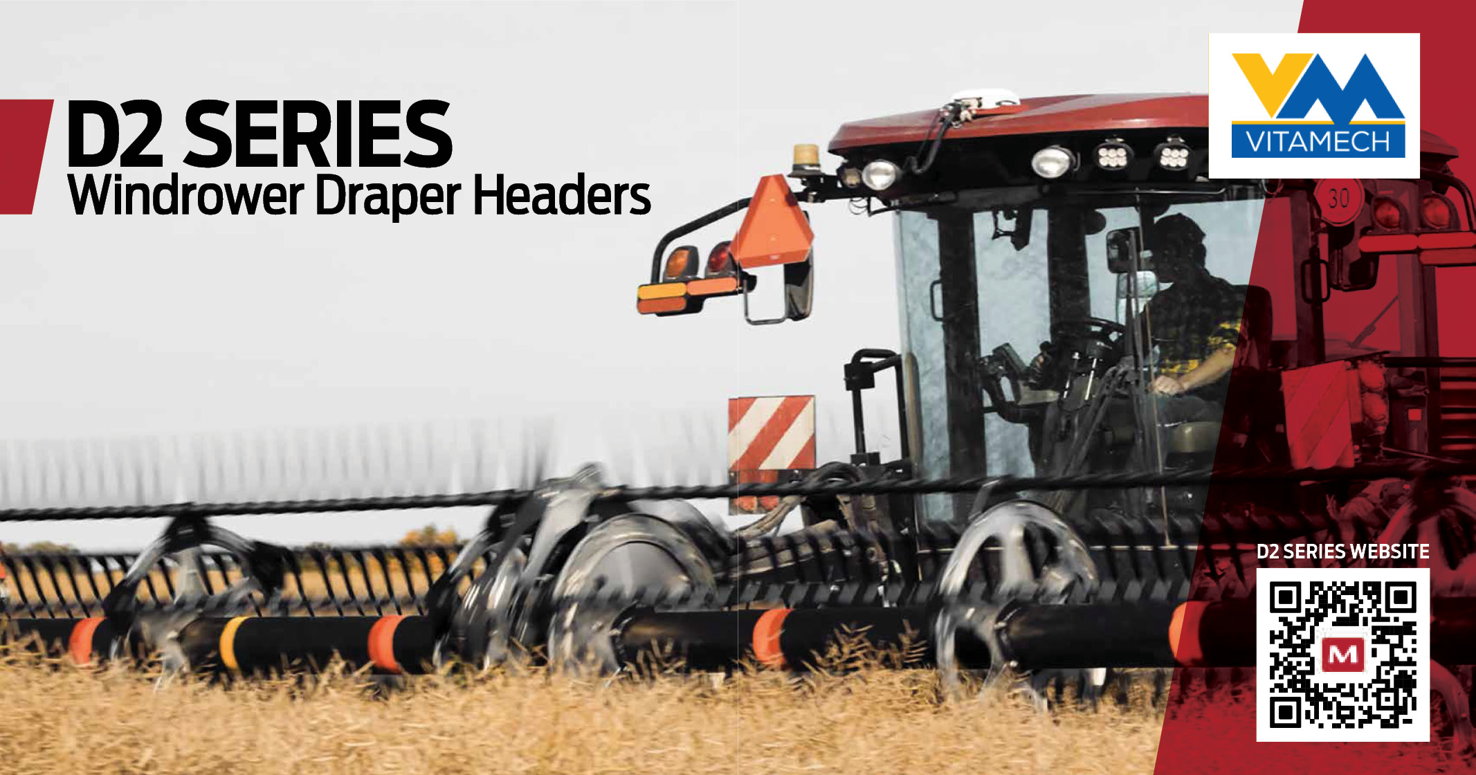 MacDon® D2 series windrower draper headers  | Vitamech