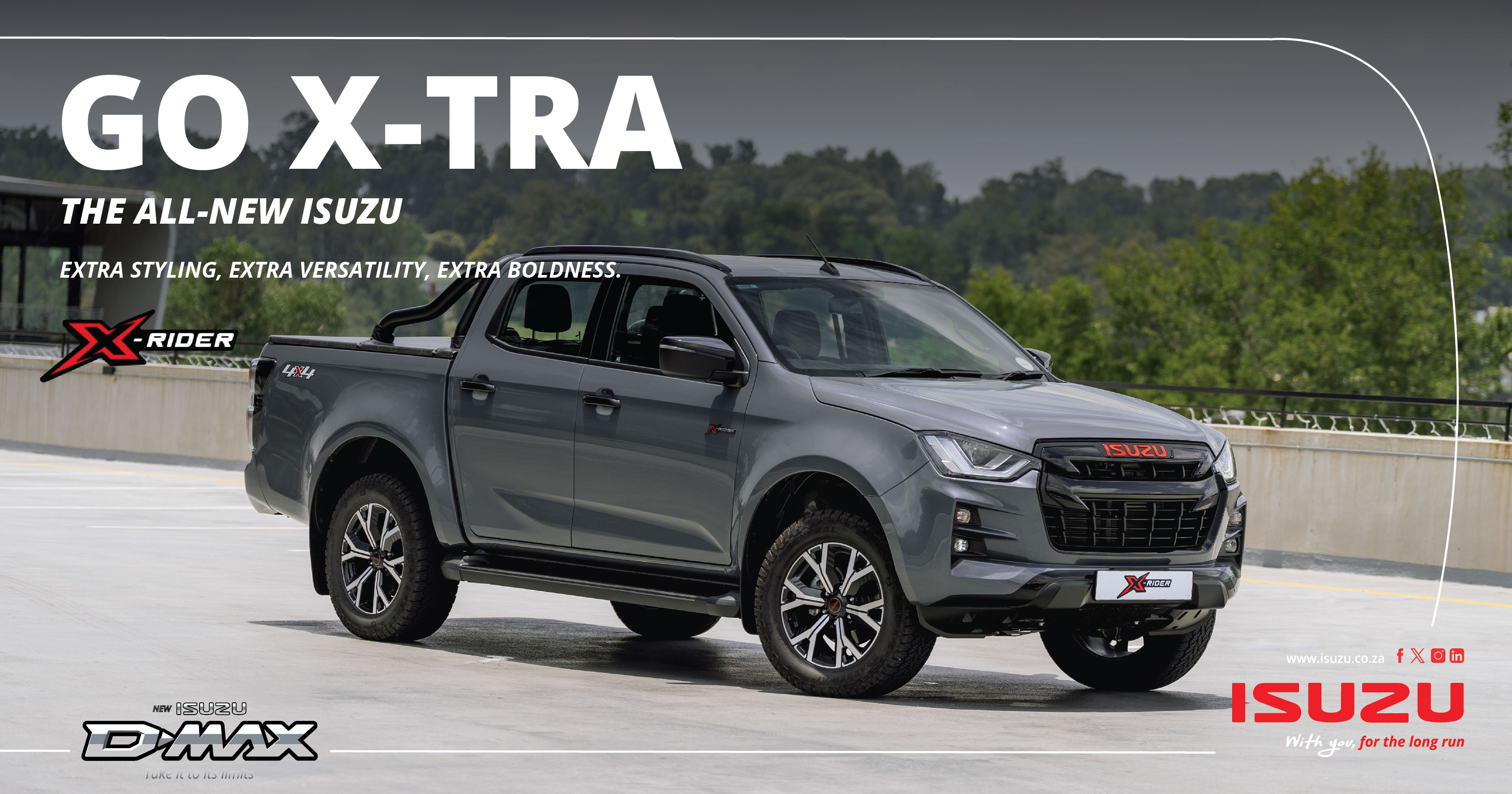 The all-new Isuzu X-Rider | ISUZU